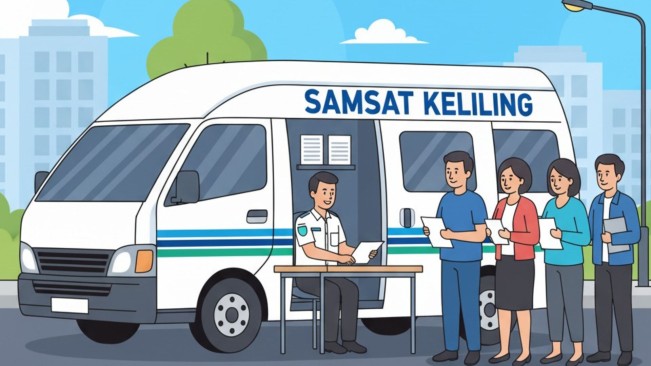 Jadwal dan Lokasi Samsat Keliling Jadetabek Kamis 11 September 2025
